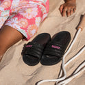 Girls 4-16 Slippy Water-Friendly Sandals - Black
